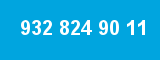 932 824 90 11 932 824 90 11